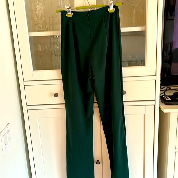 Forest green womens dress pants - Picture 2 of 3